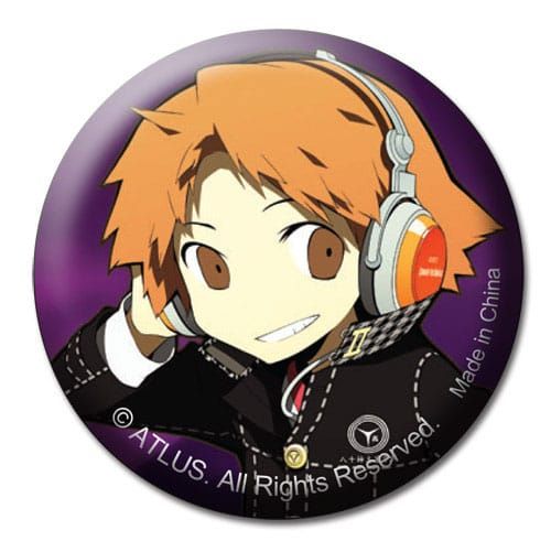 Persona Q metal Pin Odznak Yosuke GEE