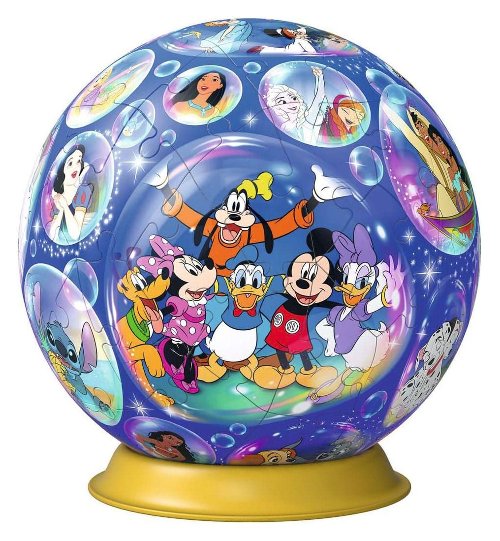 Disney 3D Puzzle Ball Characters (72 pieces) Ravensburger