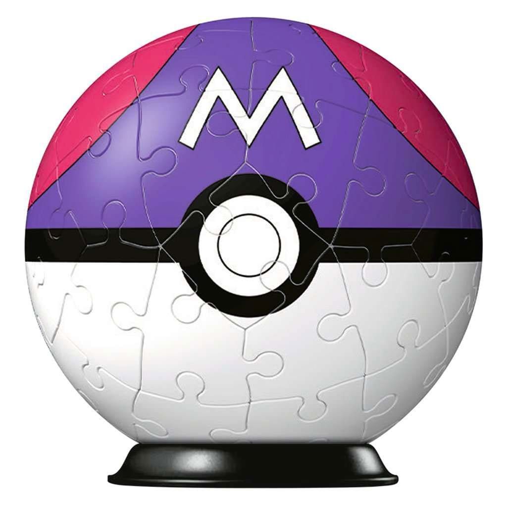 Pokémon 3D Puzzle Pokéballs: Master Ball (55 pieces) Ravensburger