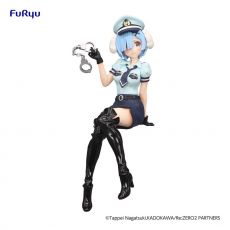 Re:Zero Starting Life in Another World Noodle Stopper  PVC soška Rem Police Officer Cap with Dog Ea