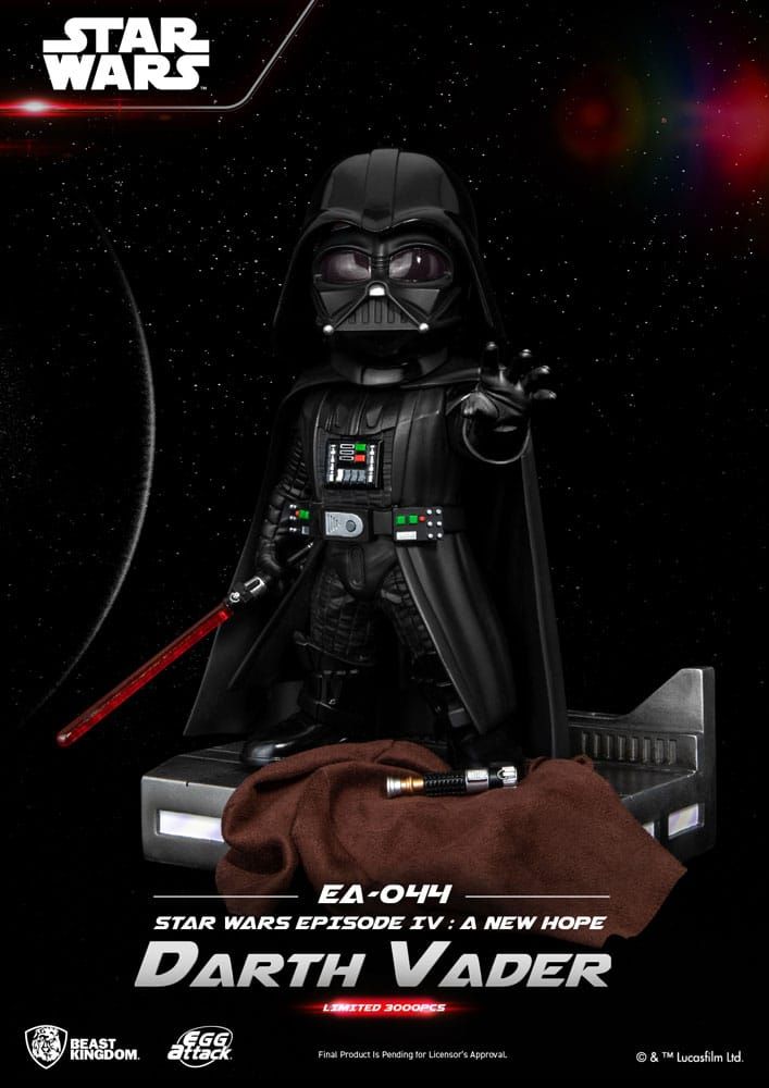 Star Wars Egg Attack Soška Darth Vader Episode IV 25 cm Beast Kingdom Toys