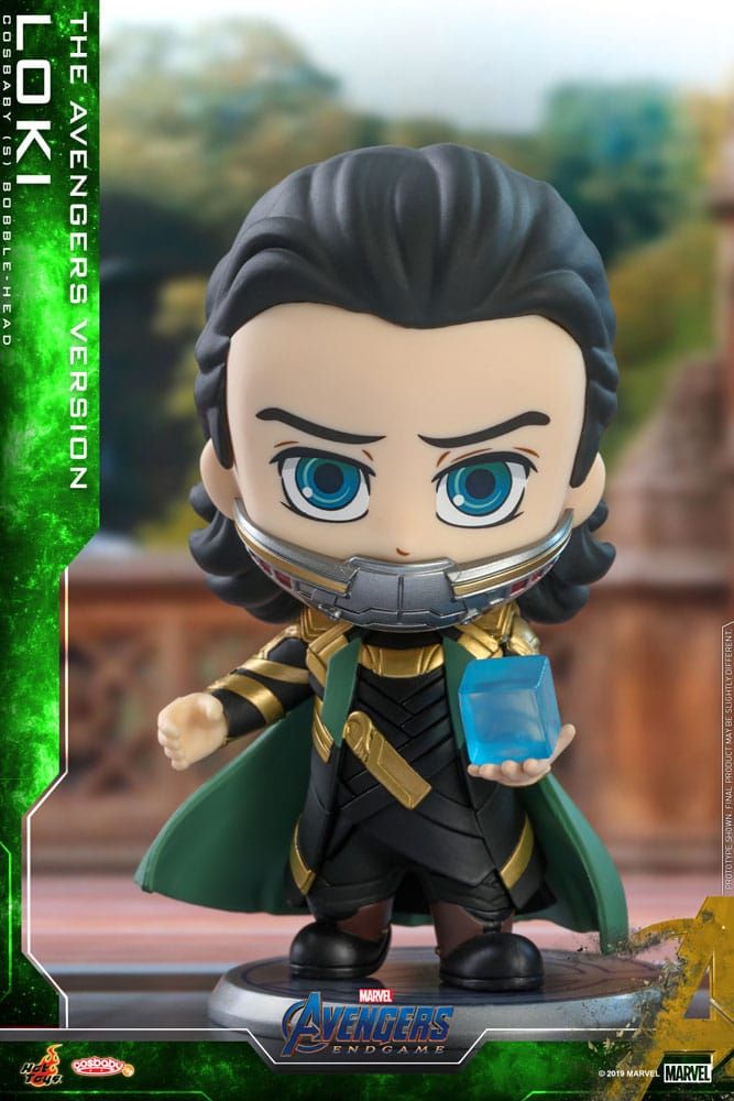 Avengers: Endgame Cosbaby (S) Mini Figure Loki (Prisoner Version) 10 cm Hot Toys