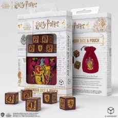 Harry Potter Dice Set Nebelvír Dice & Pouch Set (5)