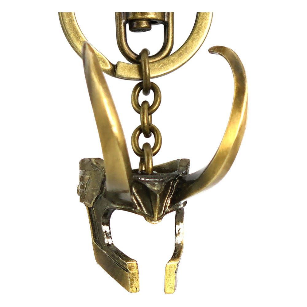 Marvel Metal Keychain Loki 3D Helma Monogram Int.