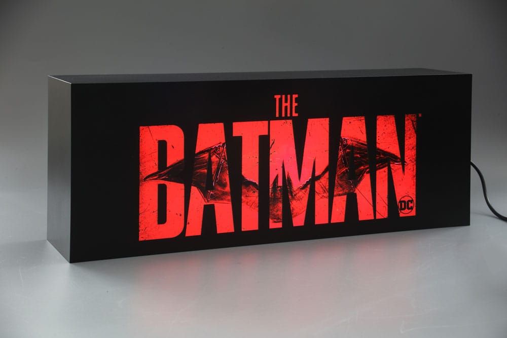 The Batman Light Box Logo 40 cm Hot Toys