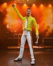 Freddie Mercury Akční Figure Freddie Mercury (Yellow Jacket) 18 cm NECA
