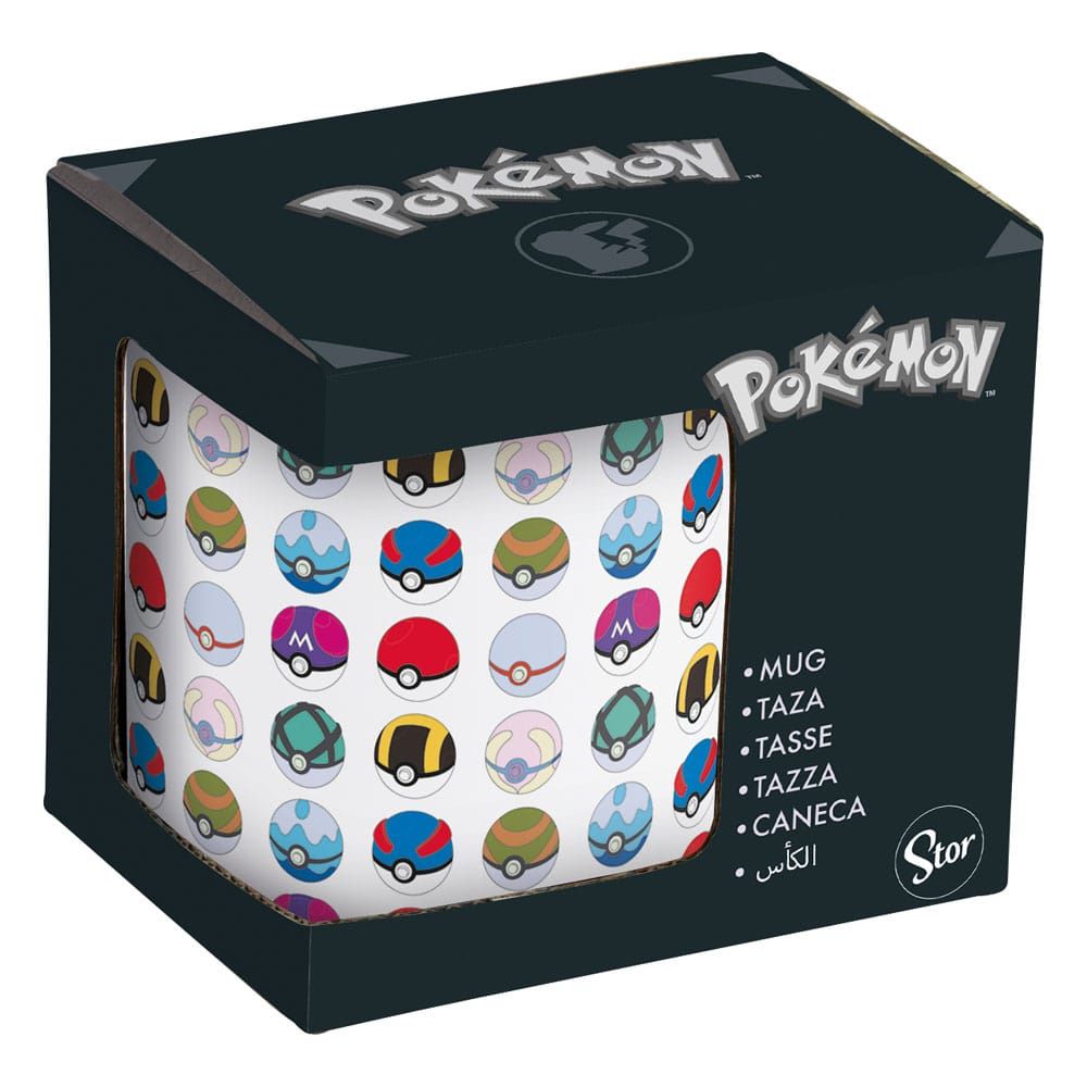 Pokémon Hrnek Case Pokéballs 325 ml (6) Stor