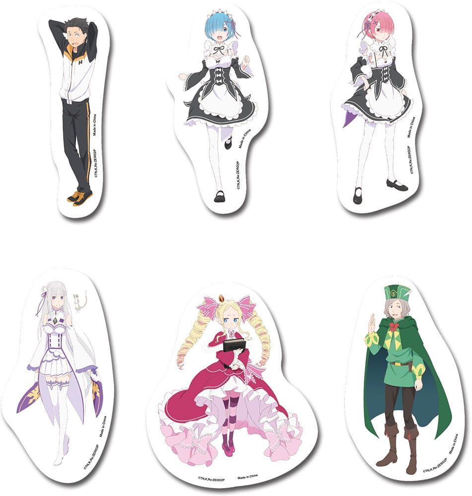 Re:Zero Starting Life in Another World Nálepka set Season 2 Group A GEE