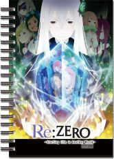 Re:Zero Starting Life in Another World Poznámkový Blok A5 Season 2 Key Art #01