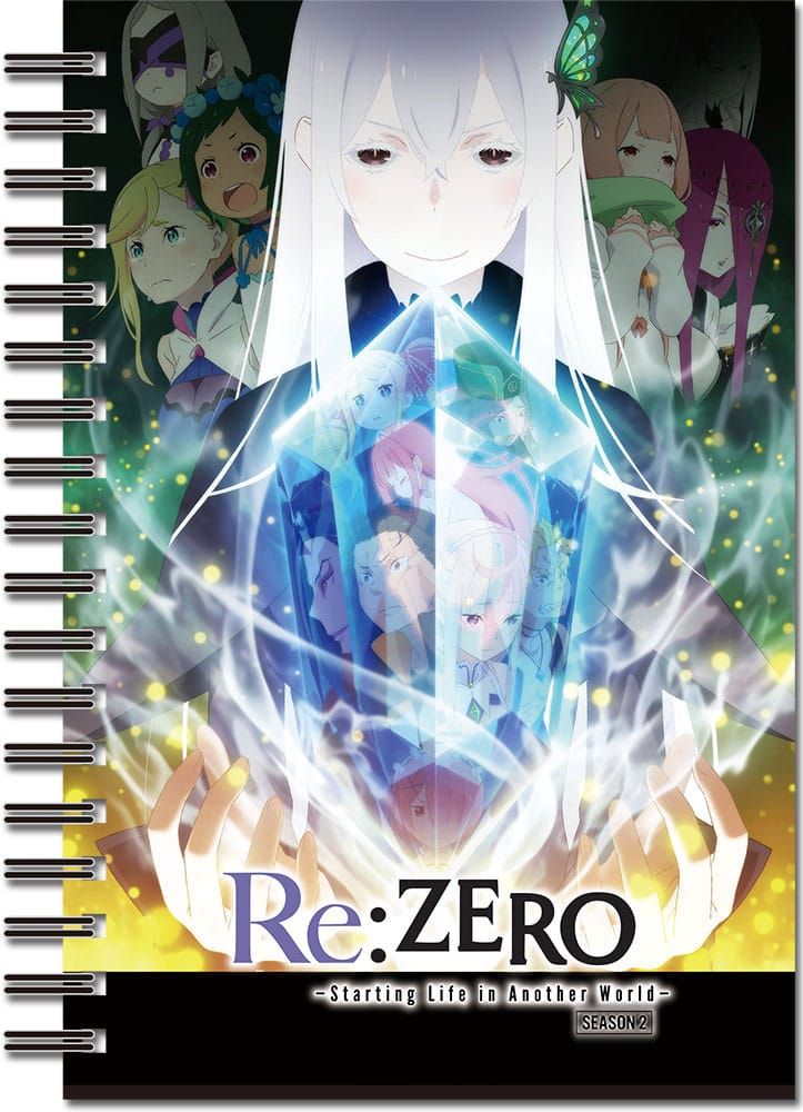 Re:Zero Starting Life in Another World Poznámkový Blok A5 Season 2 Key Art #01 GEE