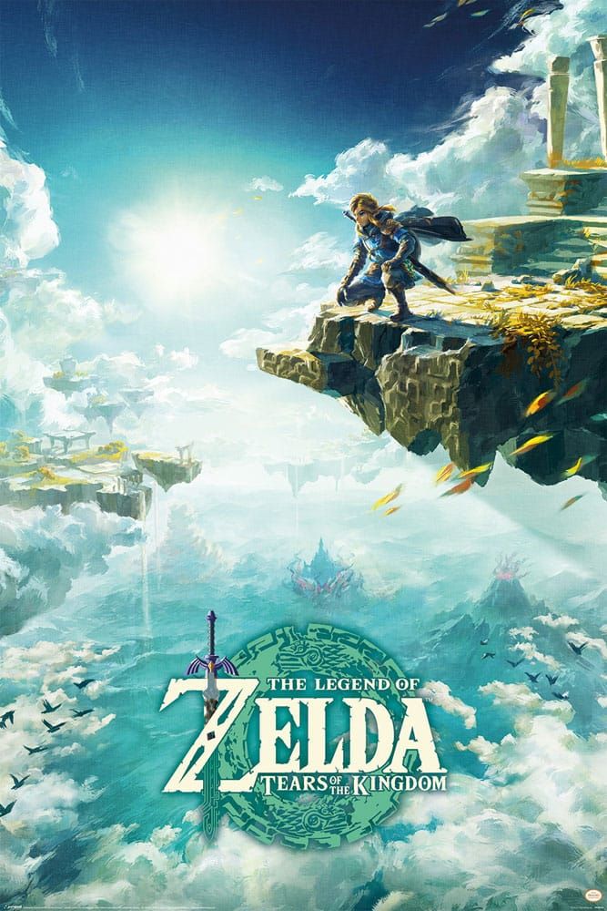 The Legend of Zelda Tears of the Kingdom Plakát Pack Hyrule Skies 61 x 91 cm (5) Pyramid International