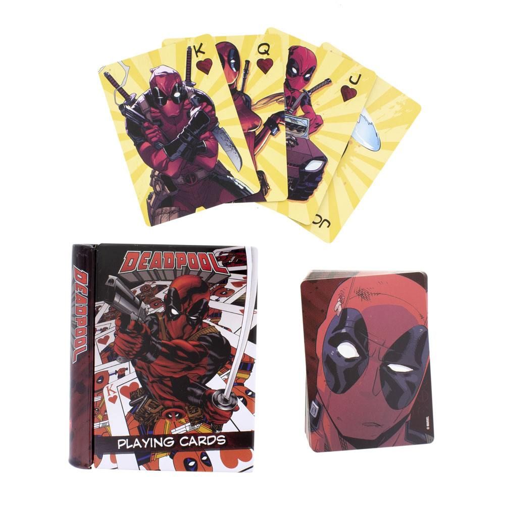 Deadpool Playing Karty Deadpool Designs Paladone Products