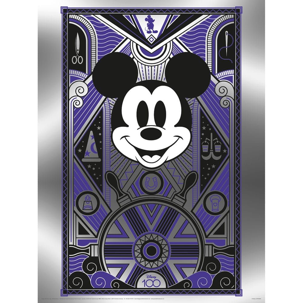 Disney Plakát Pack Metallic Print Mickey Mouse 30 x 40 cm (3) Pyramid International