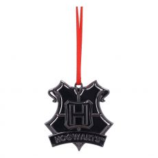 Harry Potter Hanging Tree Ornament Bradavice Crest (Silver) 6 cm