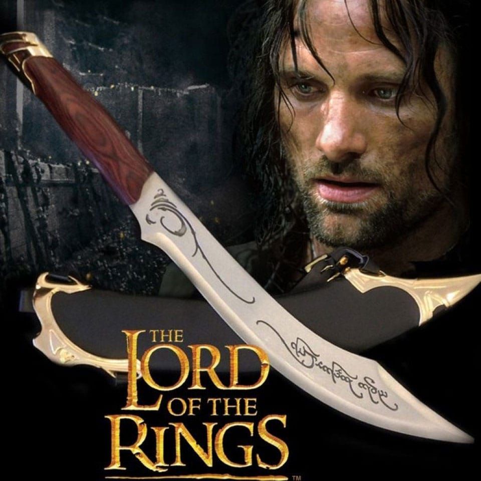 LOTR Replika 1/1 Elven Knife of Aragorn 50 cm United Cutlery