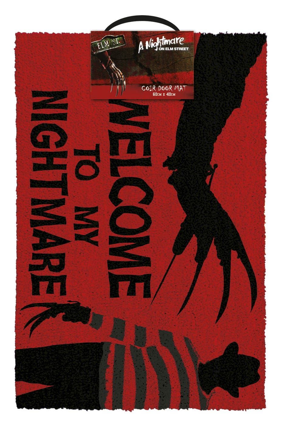 Nightmare on Elm Street Rohožka Welcome Nightmare 40 x 60 cm Pyramid International