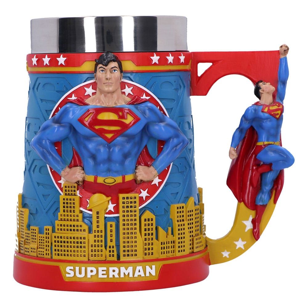 Superman korbel Man of Steel 15 cm Nemesis Now