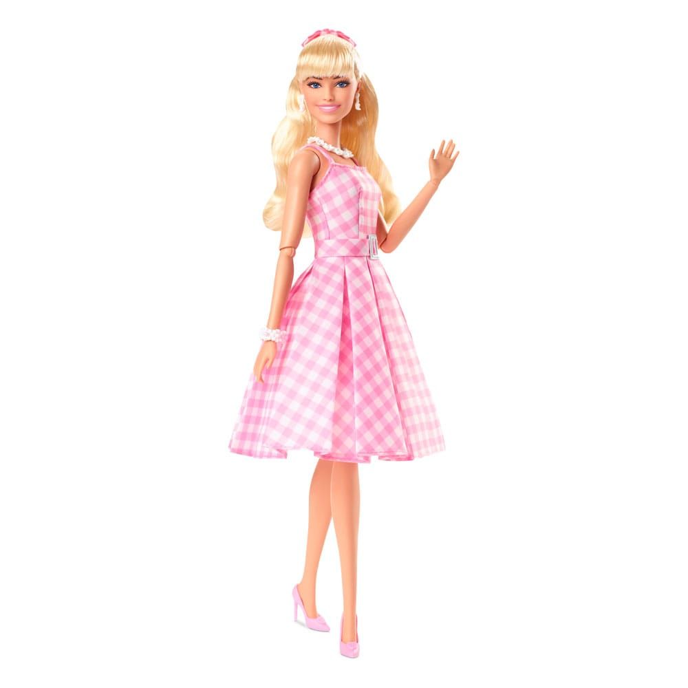 Barbie The Movie Doll Barbie in Pink Gingham Dress Mattel
