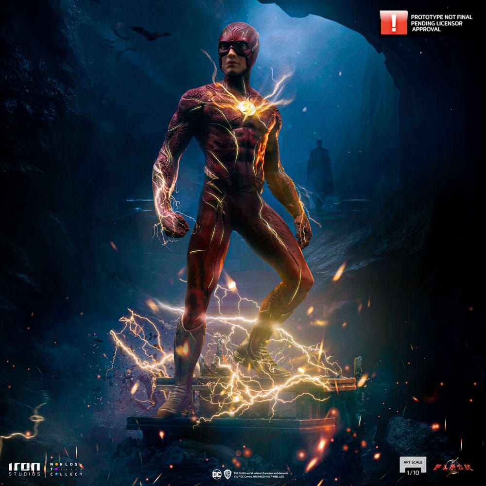 DC Comics The Flash Movie Art Scale Soška 1/10 The Flash 22 cm Iron Studios
