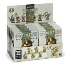 Warhammer 40.000 Space Marine Heroes 3 Miniatures Death Guard Kolekce Reprint Display (8)