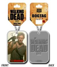 Živí Mrtví vojenská známka Daryl Walking Dead