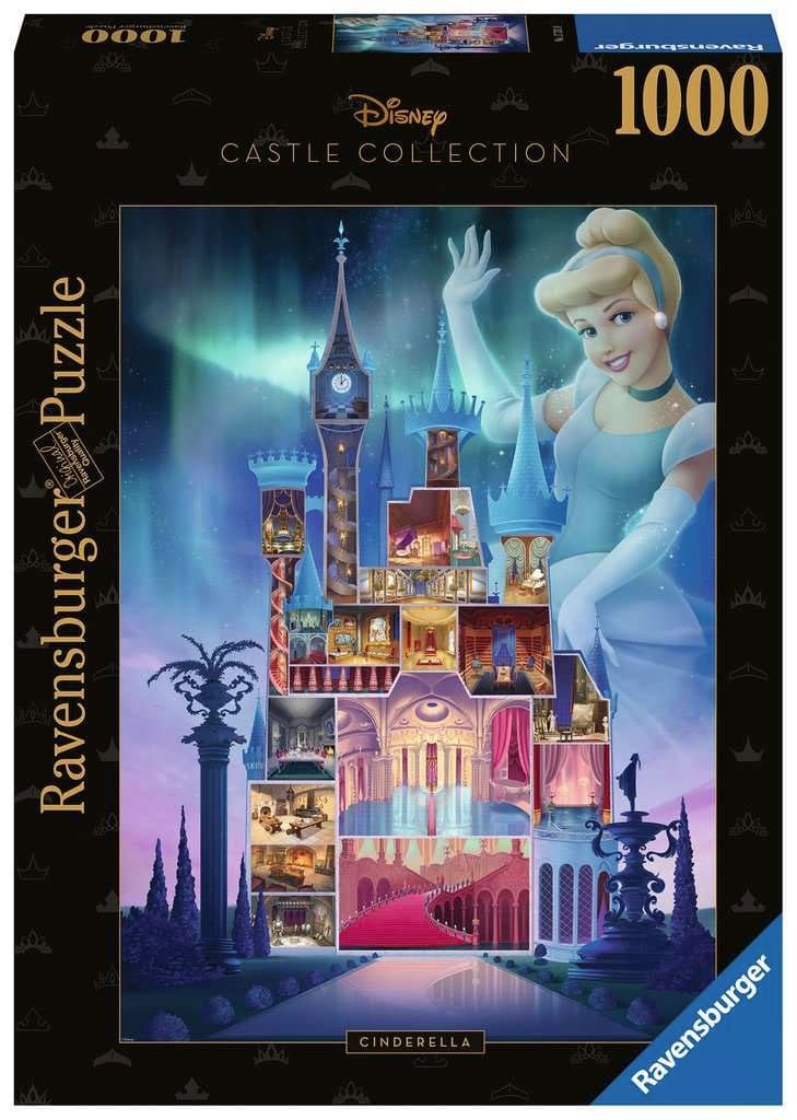 Disney Castle Kolekce Jigsaw Puzzle Popelka (1000 pieces) Ravensburger