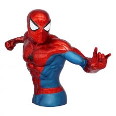 Marvel Figural Pokladnička Spider-Man (Metallic Version) 20 cm
