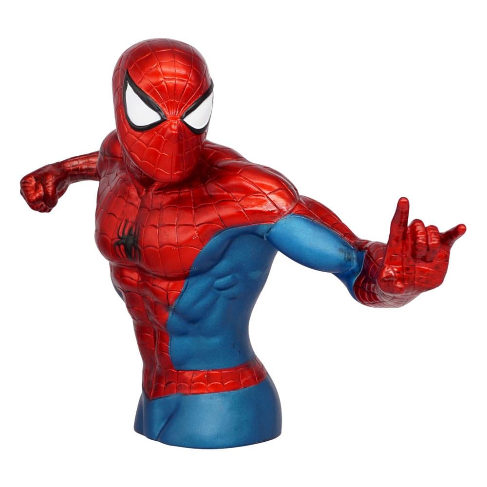 Marvel Figural Pokladnička Spider-Man (Metallic Version) 20 cm Monogram Int.