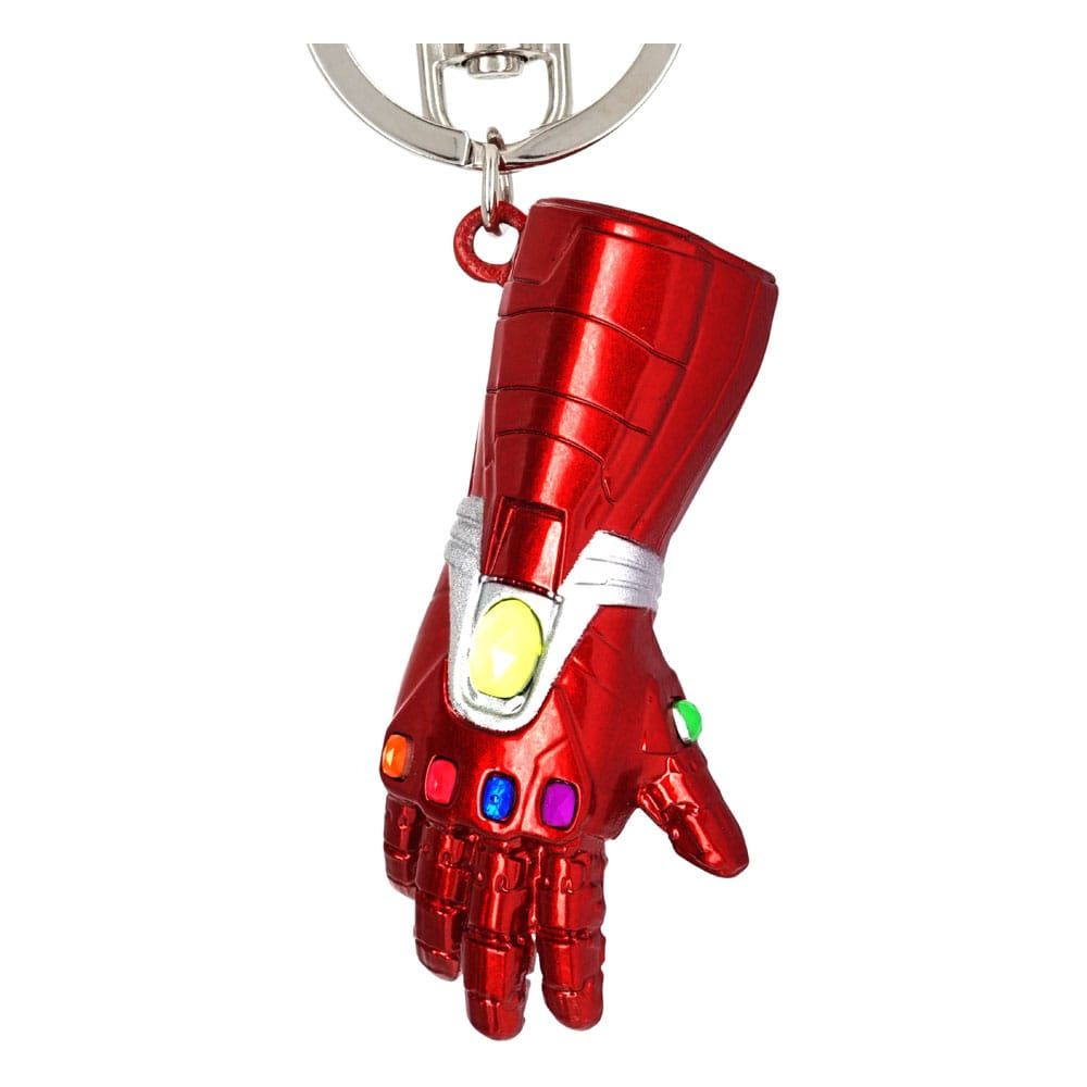 Marvel Metal Keychain Iron Man Gauntlet Monogram Int.