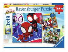 Spidey and His Amazing Friends Children's Jigsaw Puzzle (3 x 49 pieces) Ravensburger
