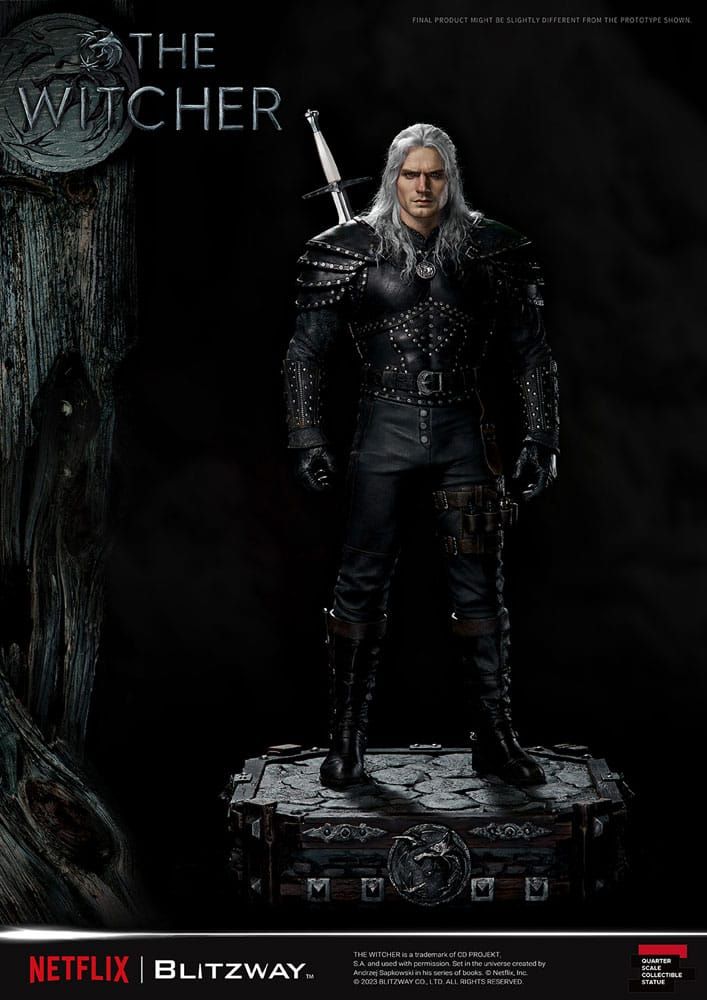 The Witcher Superb Scale Soška 1/4 Geralt of Rivia 56 cm Blitzway