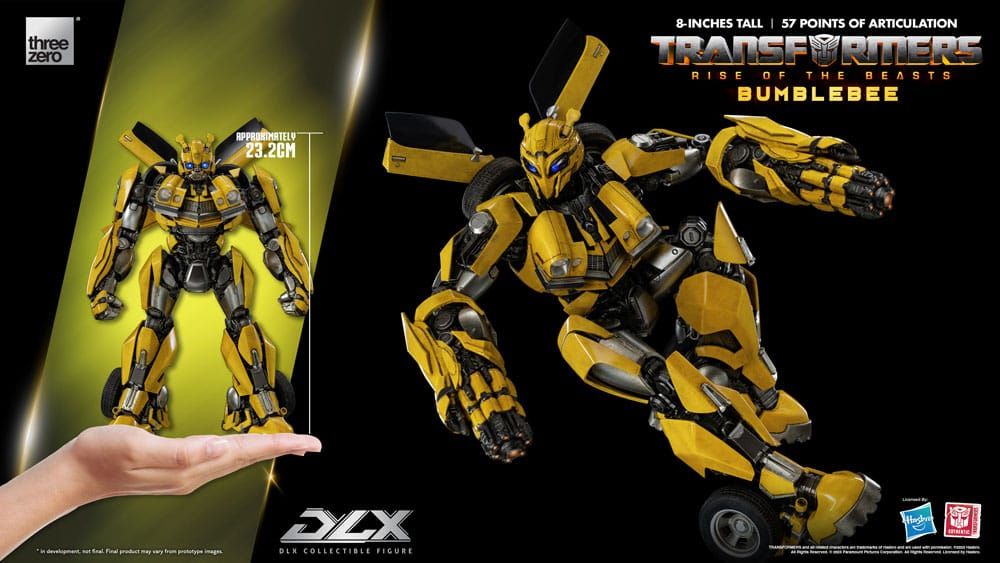 Transformers: Rise of the Beasts DLX Akční Figure 1/6 Bumblebee 23 cm ThreeZero