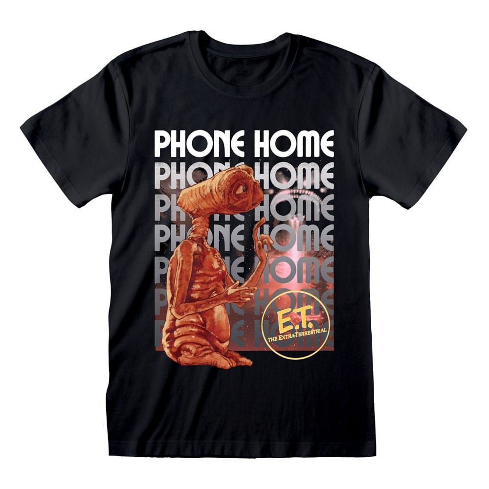 E.T. the Extra-Terrestrial Tričko Phone Home Velikost M Heroes Inc