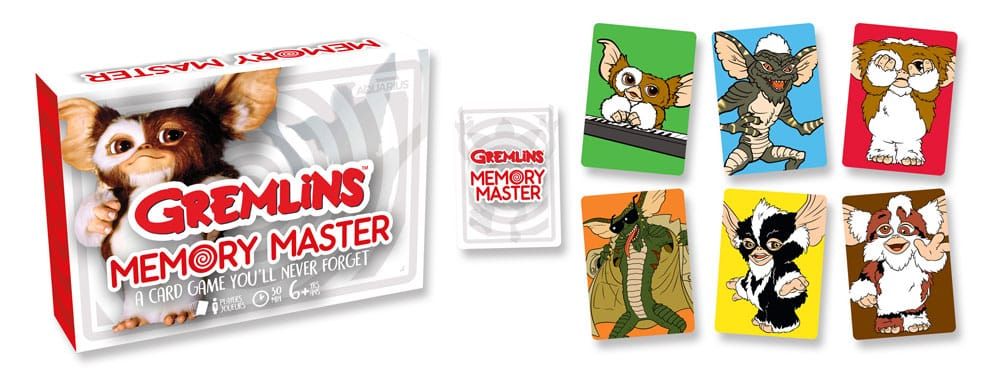 Gremlins Card Game Memory Master Gremlins Anglická Verze Aquarius