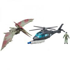 Jurský svět akční figurka Pteranadon vs. Helicopter