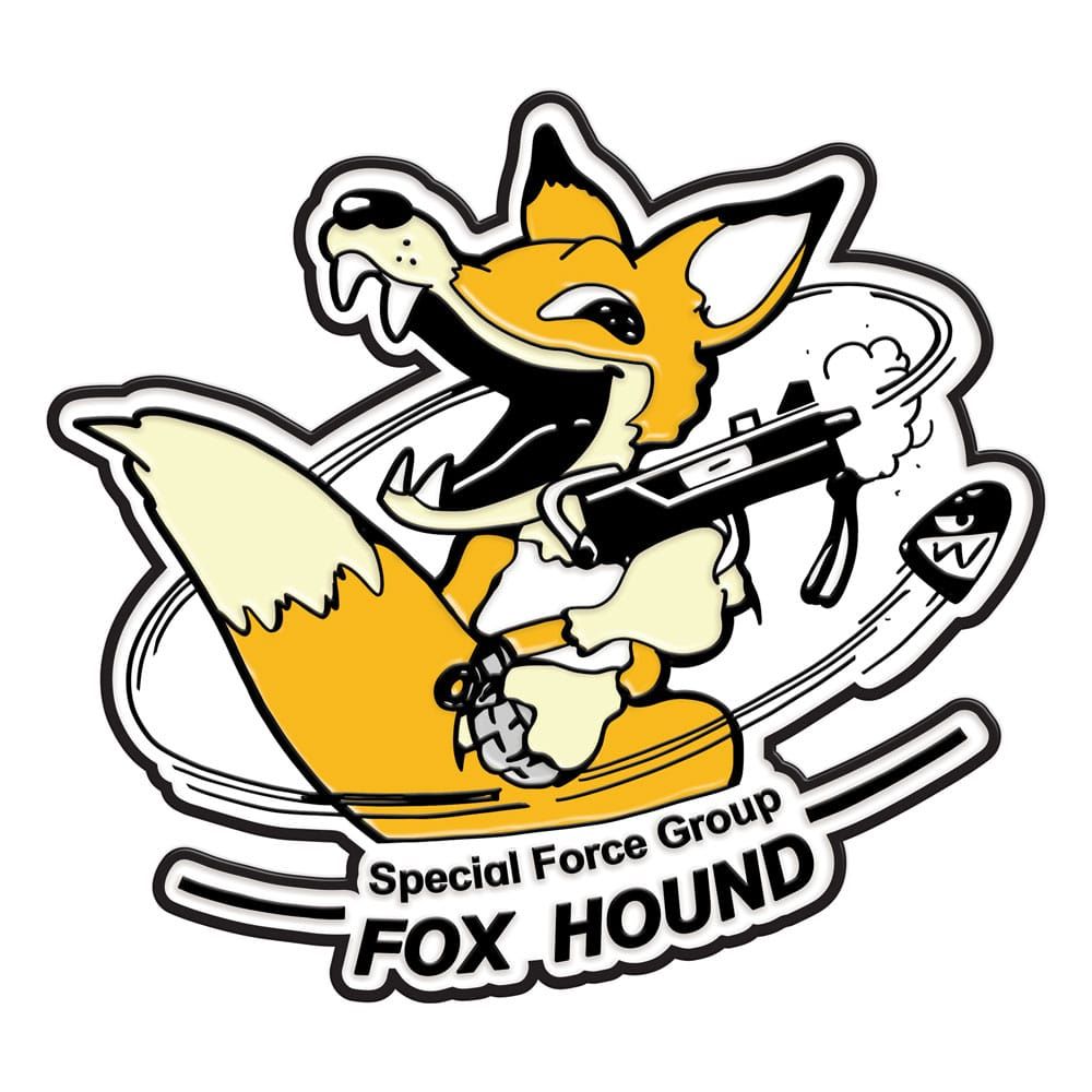 Metal Gear Solid Pin Odznak Foxhound Limited Edition FaNaTtik