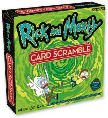 Rick and Morty Board Game Card Scramble Anglická Verze