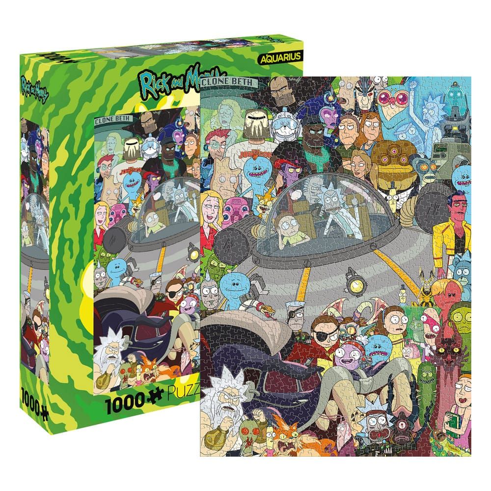 Rick and Morty Jigsaw Puzzle Group (1000 pieces) Aquarius