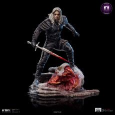 The Witcher BDS Art Scale Soška 1/10 Geralt of Riva 33 cm