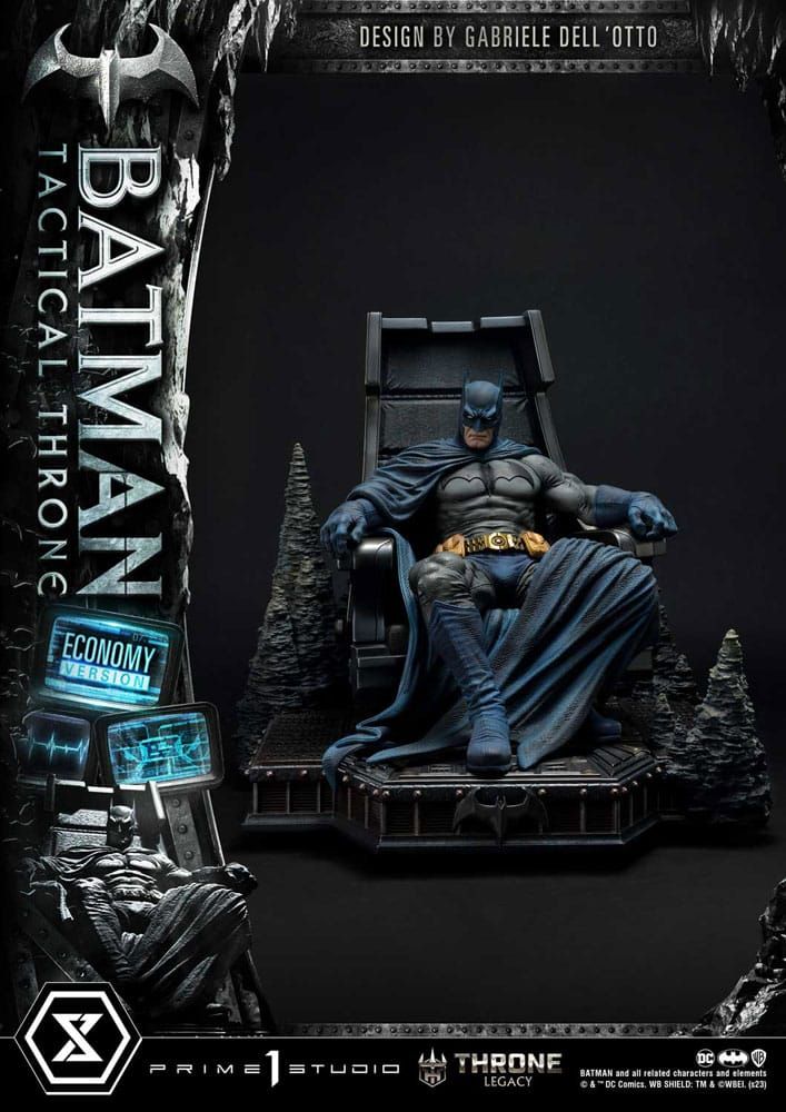 DC Comics Throne Legacy Kolekce Soška 1/3 Batman Tactical Throne Economy Verze 46 cm Prime 1 Studio