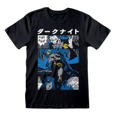 DC Comics Tričko Batman Manga Cover Velikost L