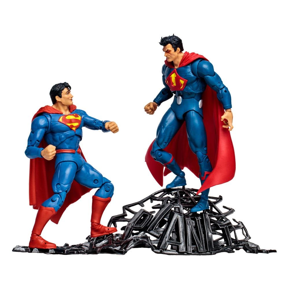 DC Multiverse Multipack Akční Figure Superman vs Superman of Earth-3 (Gold Label) 18 cm McFarlane Toys