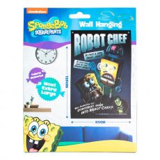 SpongeBob SquarePants Nástěnná Dekorace Vlajka Robot Chef 125 x 85 cm