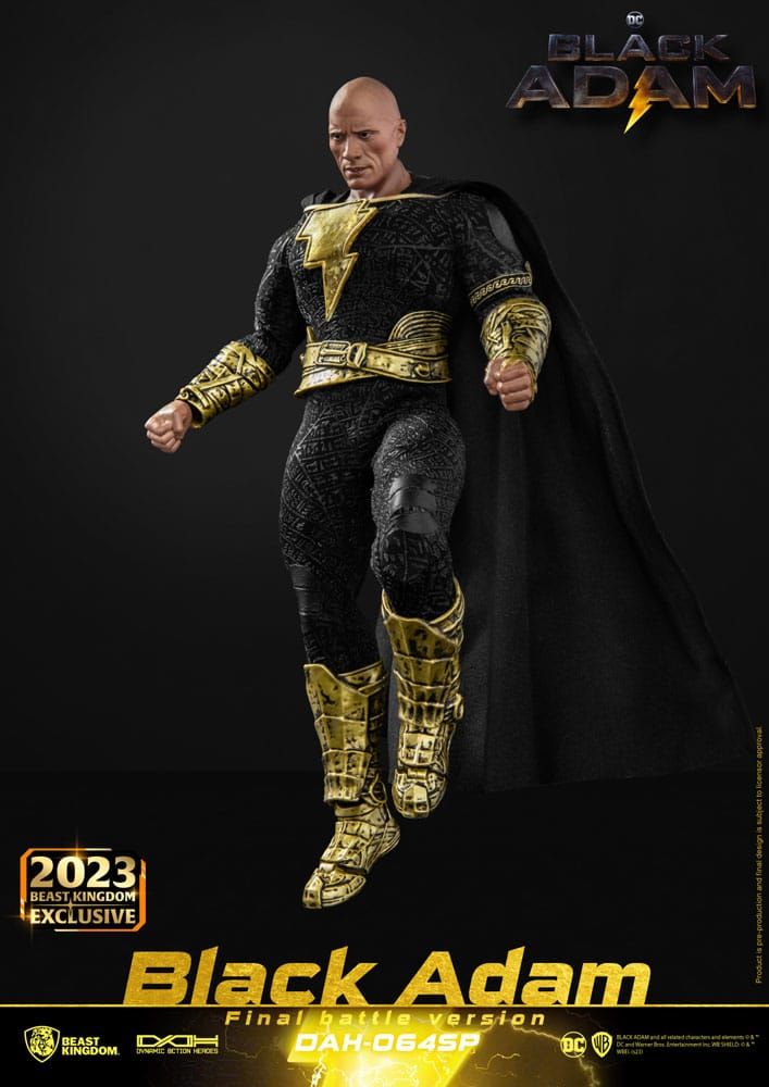 DC Comics Dynamic 8ction Heroes Akční Figure 1/9 Black Adam Final Battle Verze 18 cm Beast Kingdom Toys