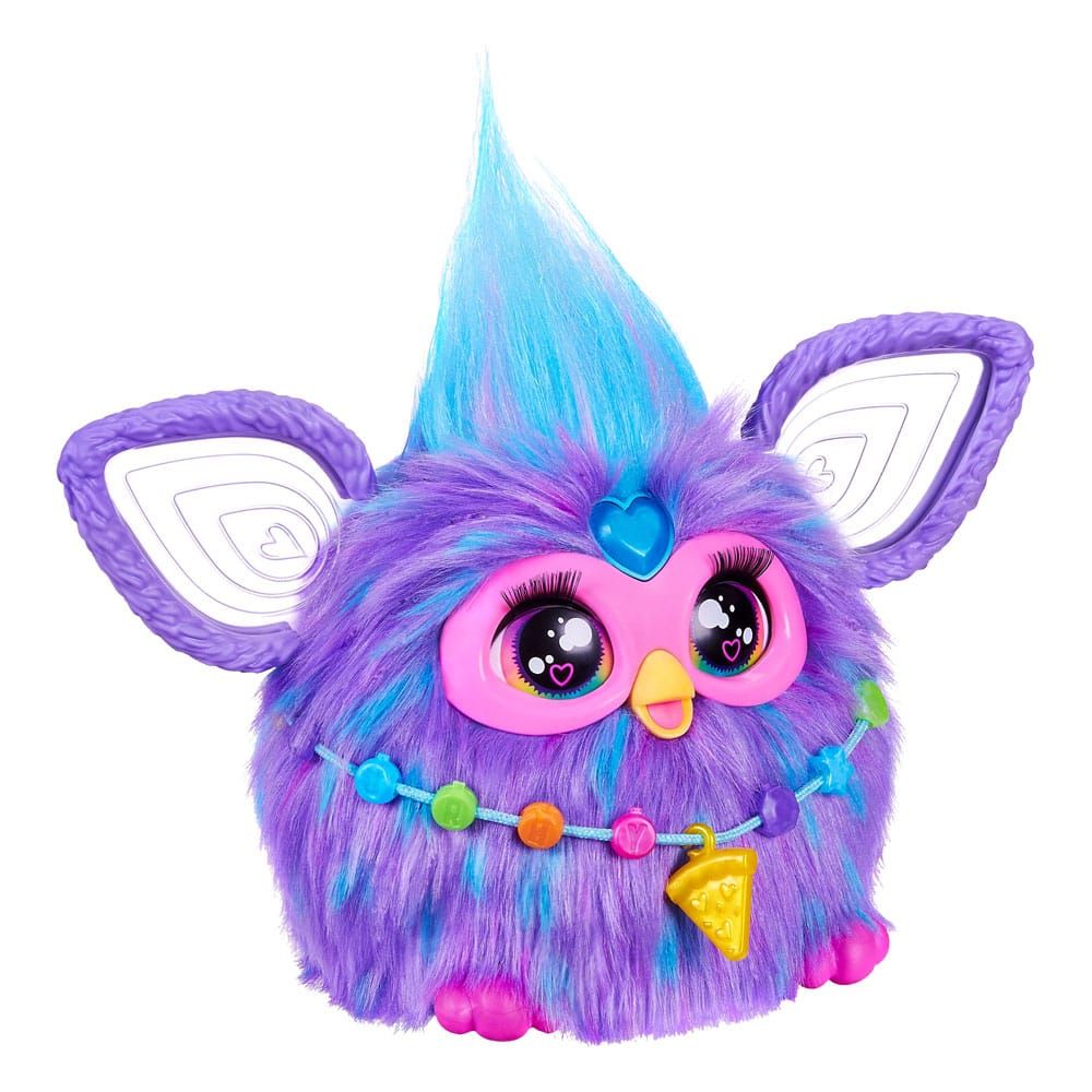 Furby Interactive Plyšák Toy Purple Německá Verze Hasbro