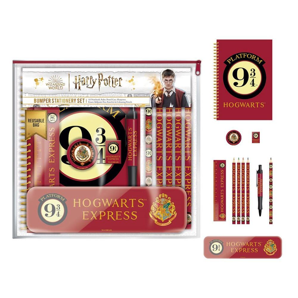 Harry Potter 11-Piece Stationery Set Platform 9 3/4 Pyramid International