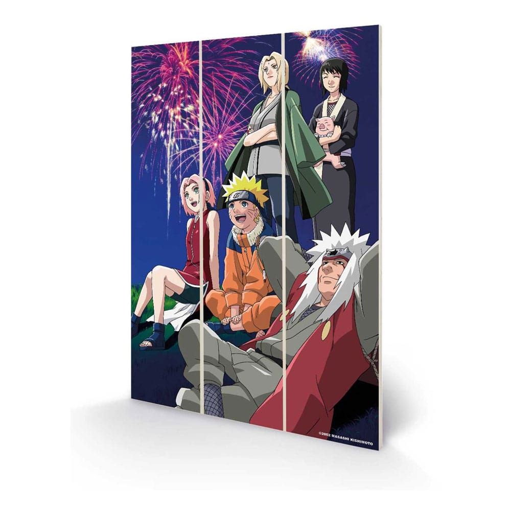 Naruto Wooden Nástěnná Dekorace Art A Time For Celebration 20 x 30 cm Pyramid International