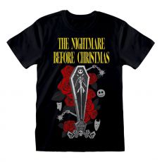 Nightmare Before Christmas Tričko Jack Coffin Velikost XL