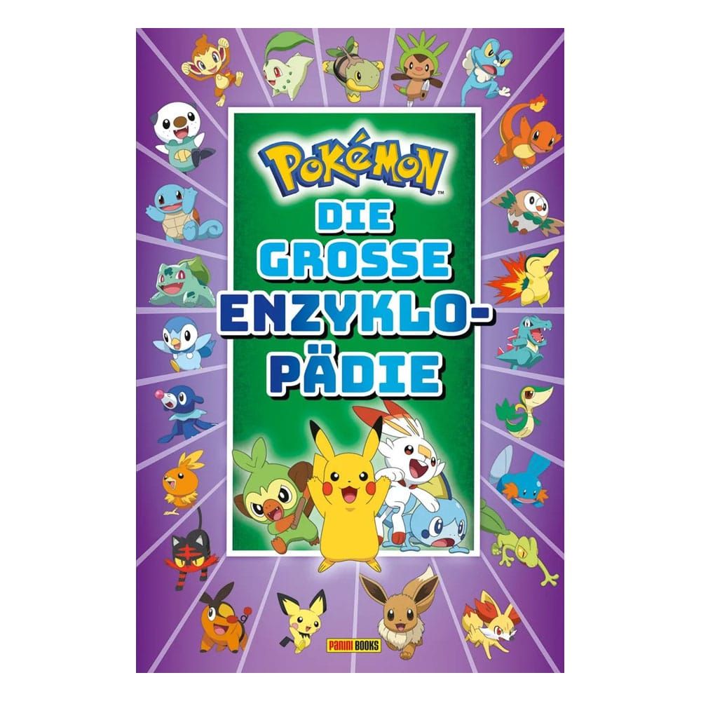 Pokémon Book Die große Enzyklopädie Německá Verze Panini