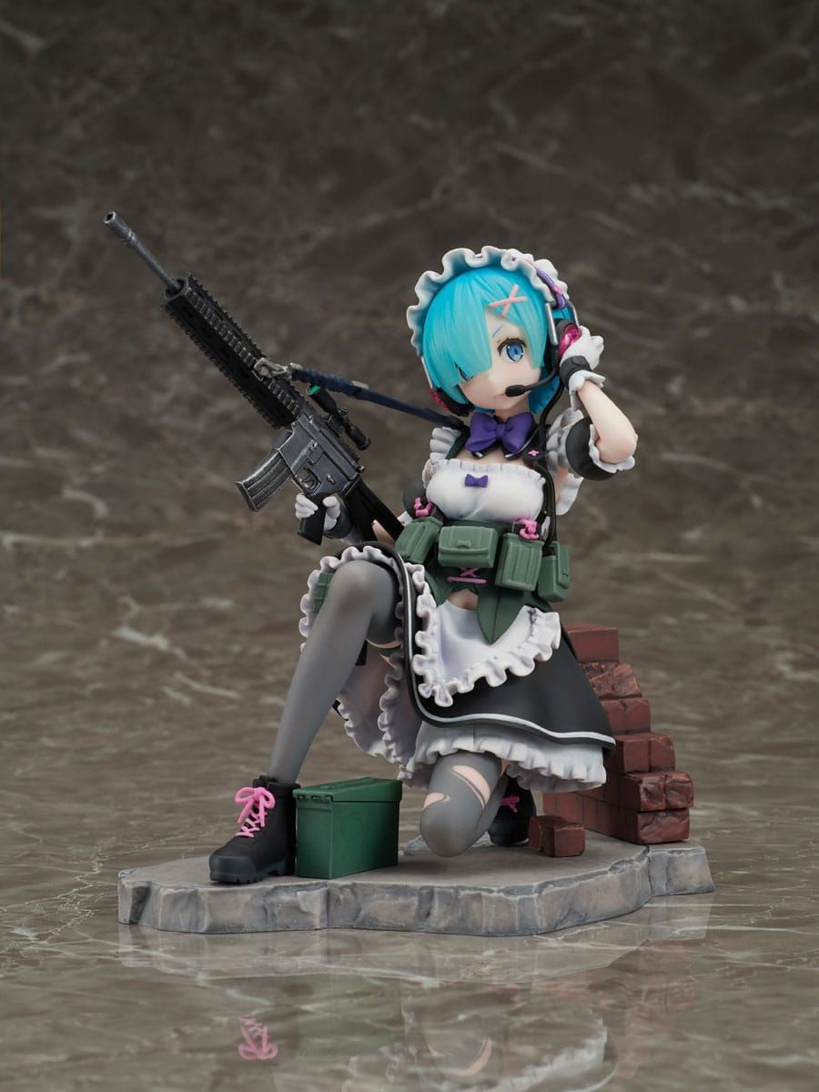 Re:Zero Starting Life in Another World PVC Soška 1/7 Rem Military Ver. 16 cm Helios